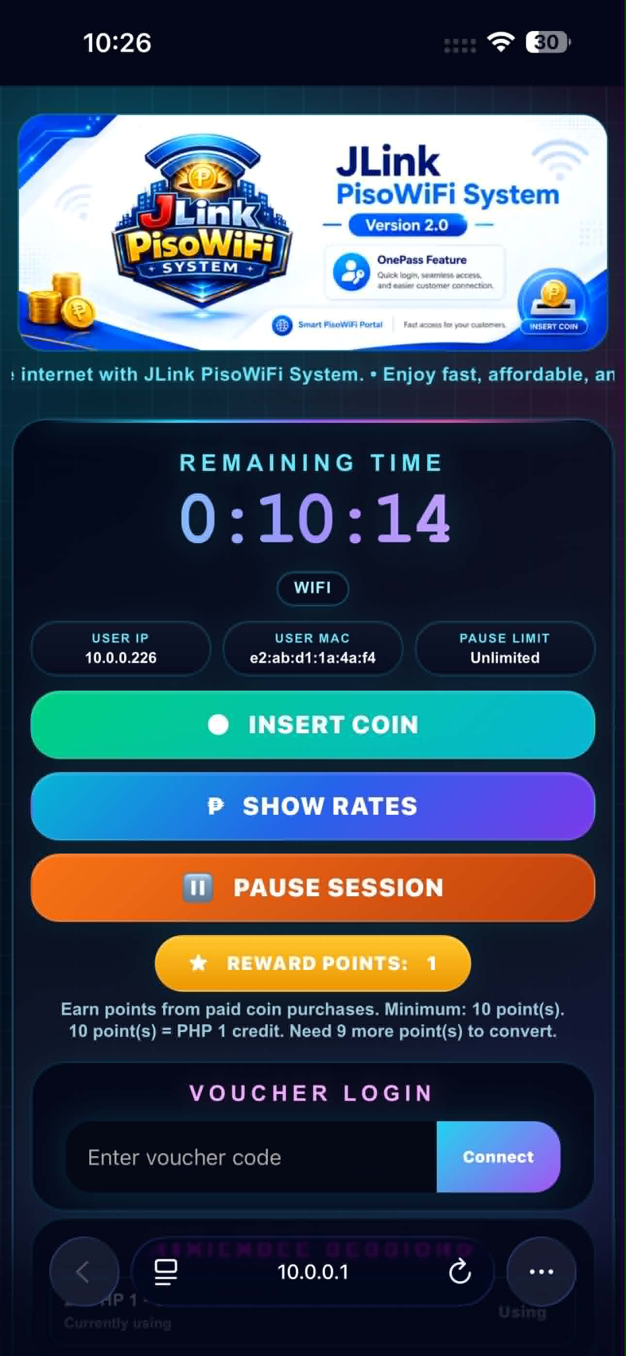 JLink PisoWiFi homepage banner slide 1